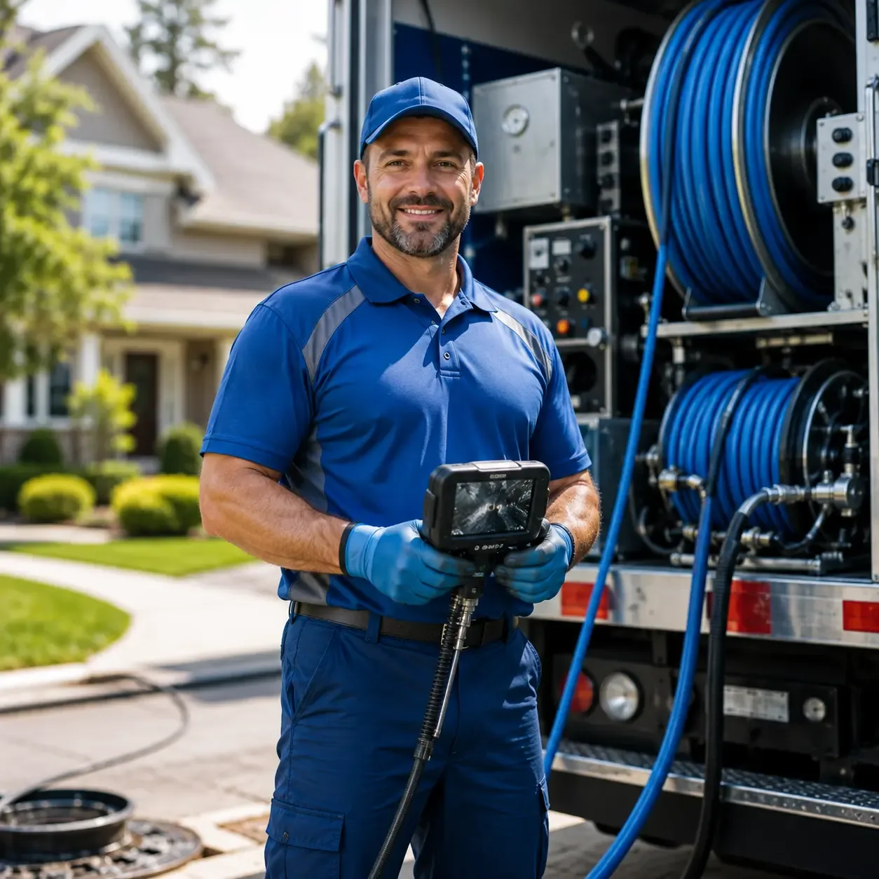 Local outdoor drain cleaning specialists in Troutville, PA